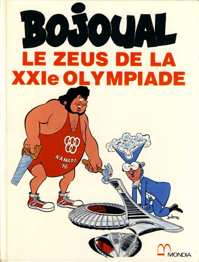 Couverture de l'album Bojoual Tome 3 Le Zeus de la XXIe Olympiade