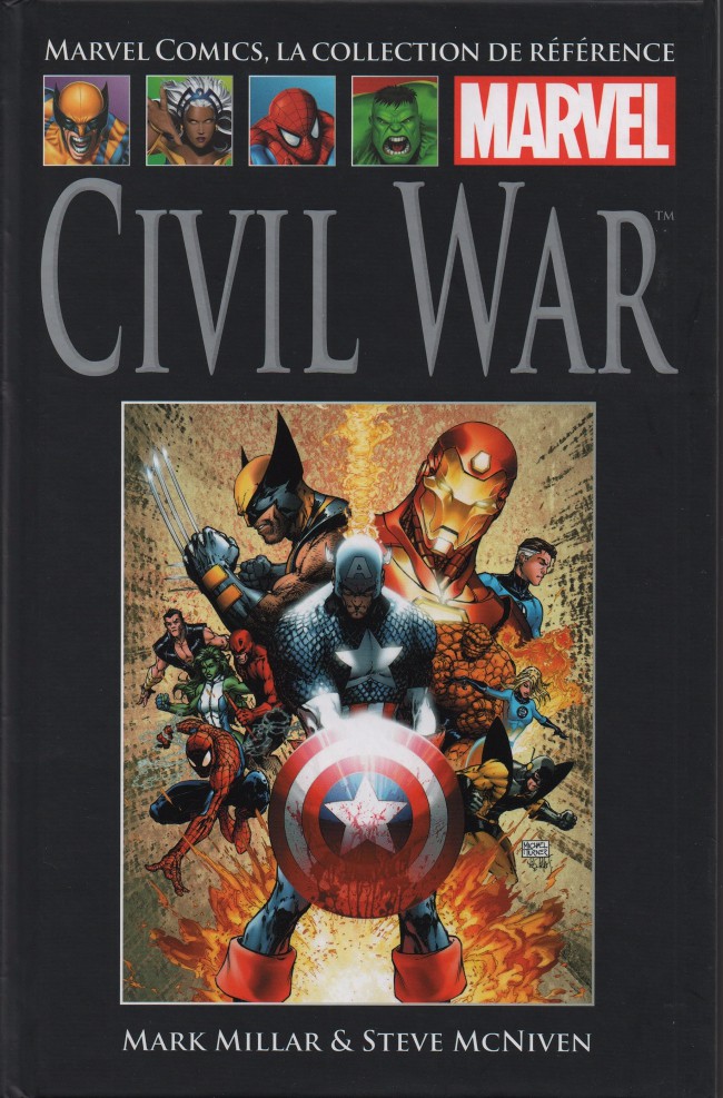 Couverture de l'album Marvel Comics - La collection de référence Tome 41 Civil War