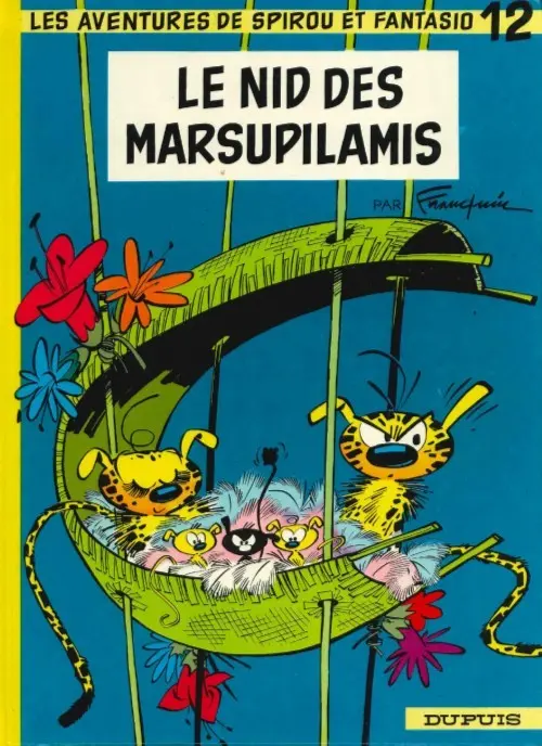 Couverture de l'album Spirou et Fantasio Tome 12 Le nid des Marsupilamis