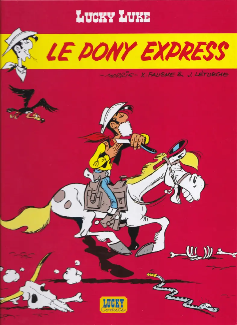 Couverture de l'album Lucky Luke Tome 59 Le Pony Express