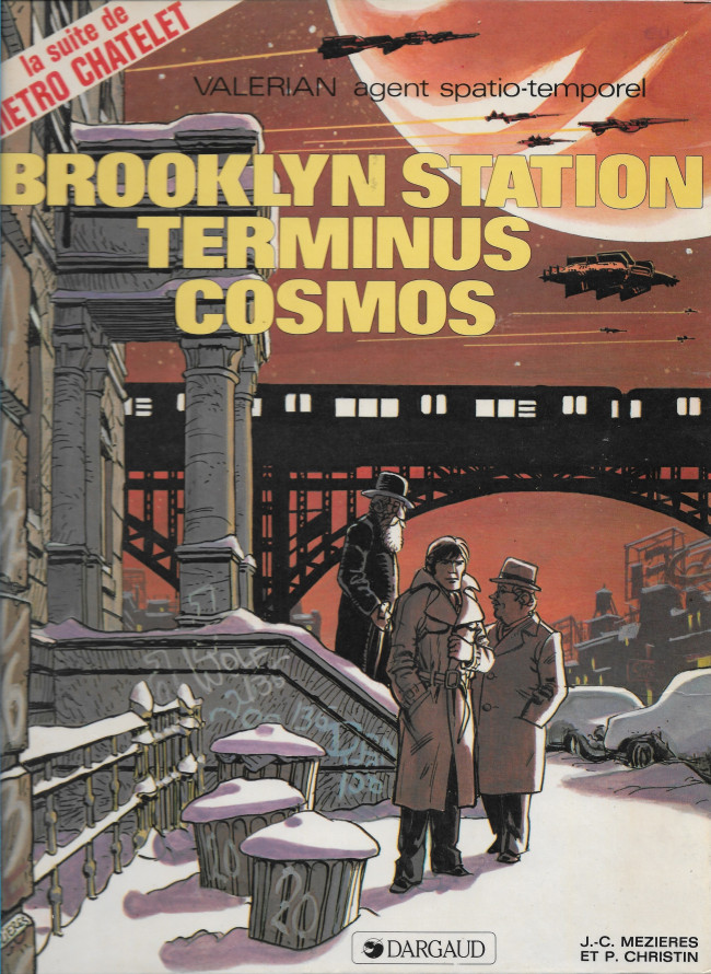Couverture de l'album Valérian Tome 10 Brooklyn Station terminus Cosmos