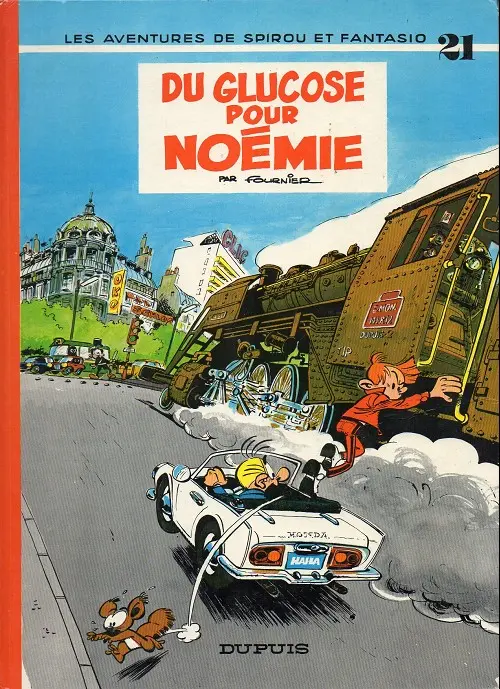 Couverture de l'album Spirou et Fantasio Tome 21 Du glucose pour Noémie