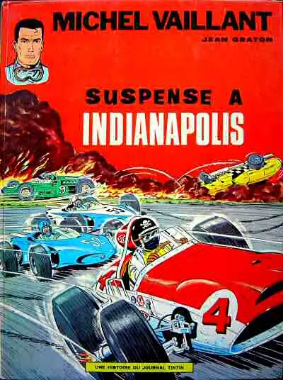 Couverture de l'album Michel Vaillant Tome 11 Suspense à Indianapolis