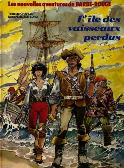 Couverture de l'album Barbe-Rouge Tome 19 L'île des vaisseaux perdus