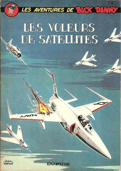 Couverture de l'album Buck Danny Tome 30 Les voleurs de satellites
