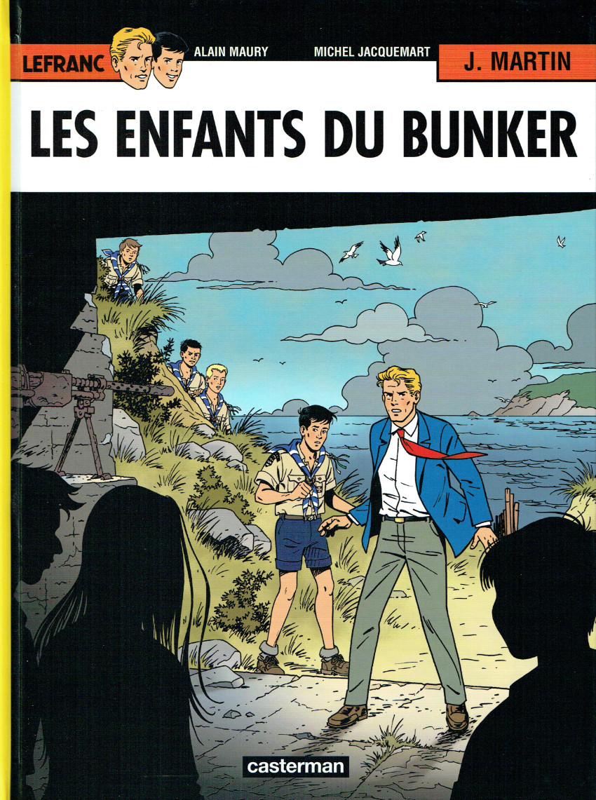 Couverture de l'album Lefranc Tome 22 Les enfants du bunker