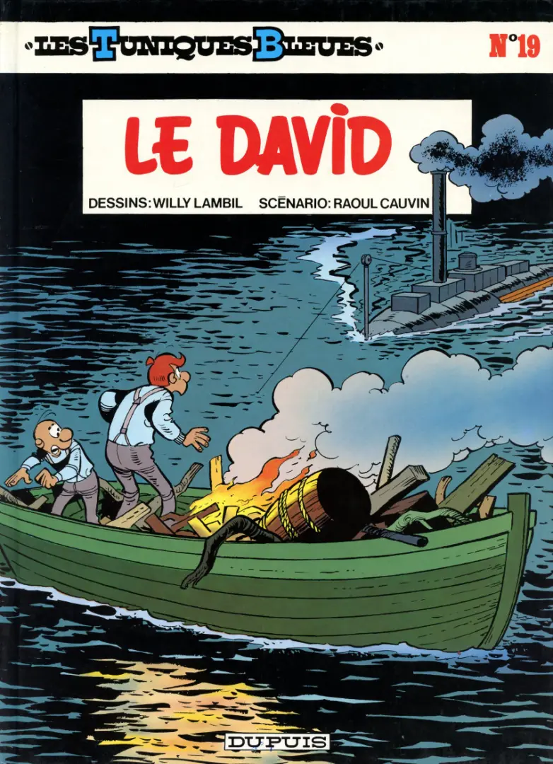Couverture de l'album Les Tuniques Bleues Tome 19 Le David