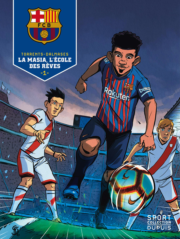 Couverture de l'album FCB - Football Club Barcelone Tome 1 La Masia, l'école des rêves