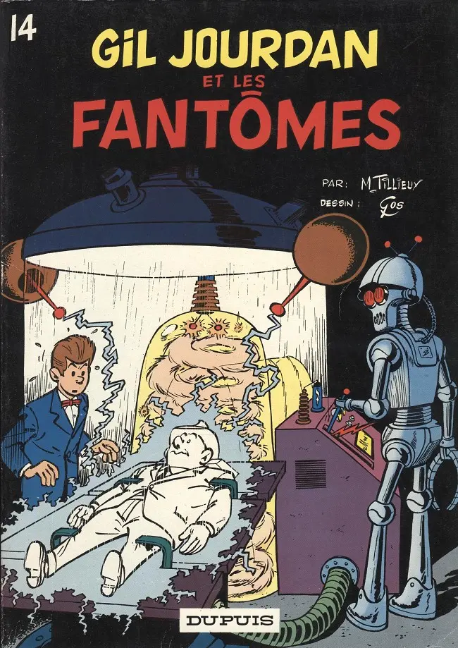 Couverture de l'album Gil Jourdan Tome 14 Gil jourdan et les fantômes