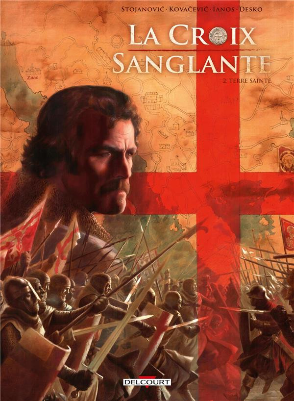 Couverture de l'album La croix sanglante 2 Terre sainte