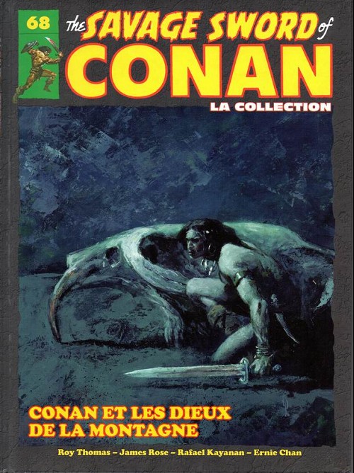 Couverture de l'album The Savage Sword of Conan - La Collection Tome 68 Conan et les dieux de la montagne
