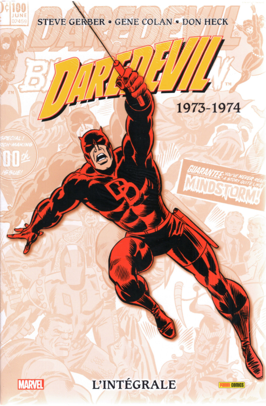Couverture de l'album Daredevil - L'Intégrale Tome 12 1973-1974