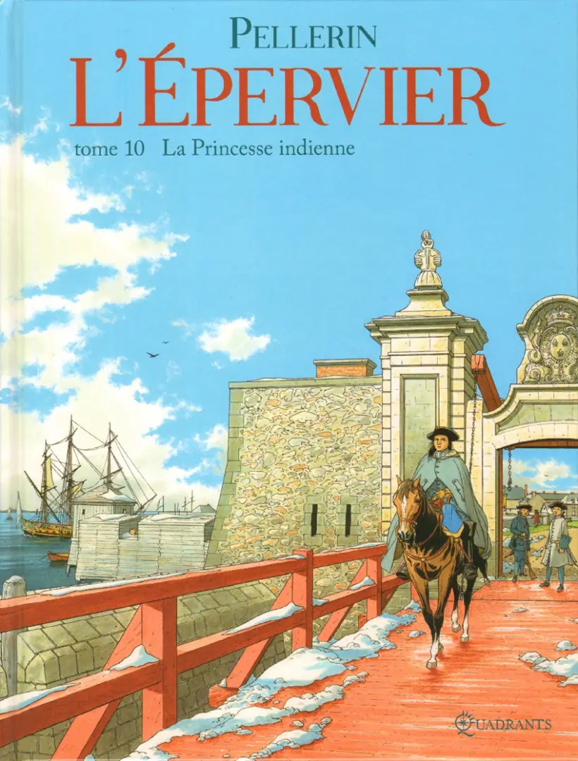 Couverture de l'album L'Épervier Tome 10 La Princesse indienne