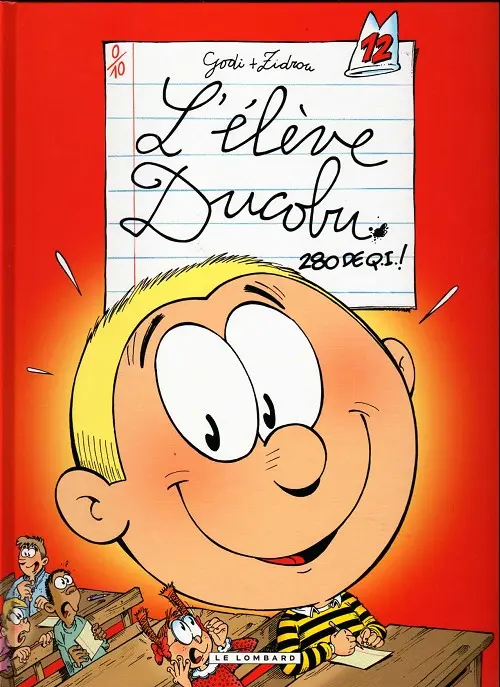 Couverture de l'album L'Élève Ducobu Tome 12 280 de Q.I.