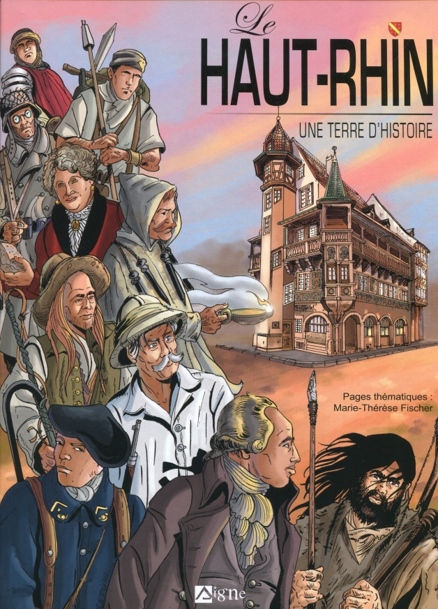 Couverture de l'album Le Haut-Rhin Une terre d'Histoire