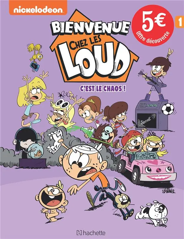 Couverture de l'album Bienvenue chez les Loud Tome 1 C'est le chaos !
