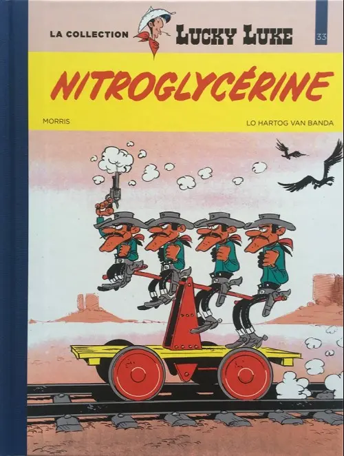Couverture de l'album Lucky Luke La collection Tome 33 Nitroglycérine