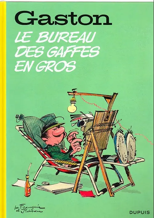 Couverture de l'album Gaston Tome 4 Le bureau des gaffes en gros