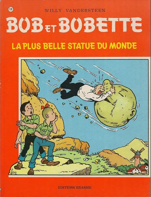 Couverture de l'album Bob et Bobette Tome 174 La plus belle statue du monde