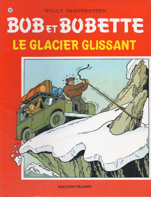 Couverture de l'album Bob et Bobette Tome 207 Le glacier glissant
