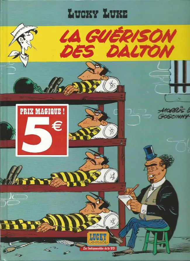 Couverture de l'album Lucky Luke Tome 44 La Guérison des Dalton