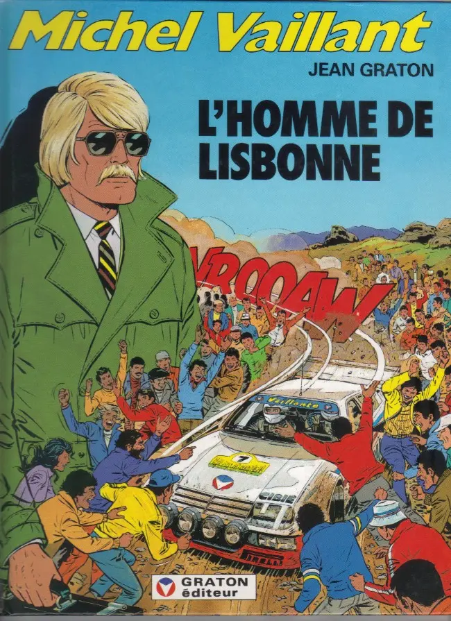 Couverture de l'album Michel Vaillant Tome 45 L'homme de Lisbonne