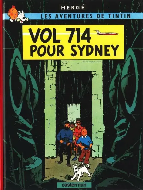 Couverture de l'album Tintin Tome 22 Vol 714 pour Sydney