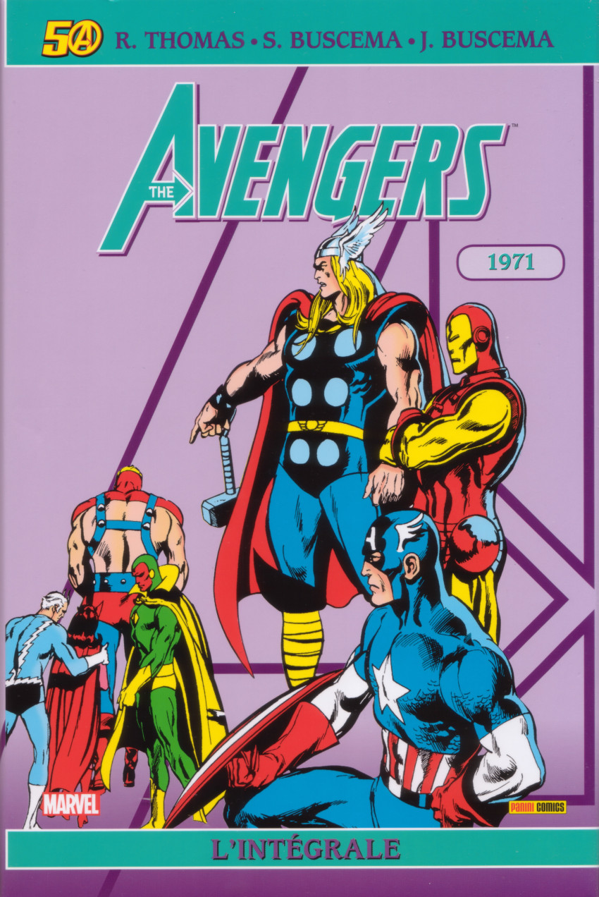 Couverture de l'album The Avengers - L'intégrale Tome 8 1971