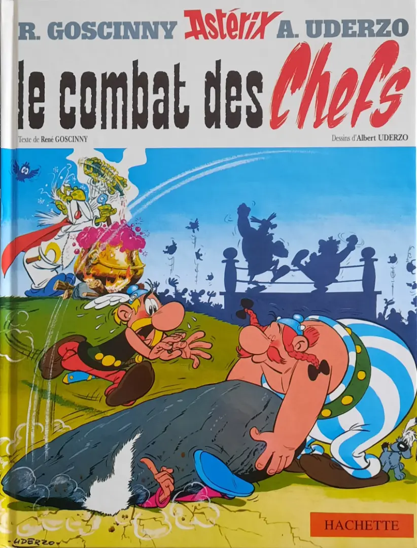 Couverture de l'album Astérix Tome 7 Le combat des chefs