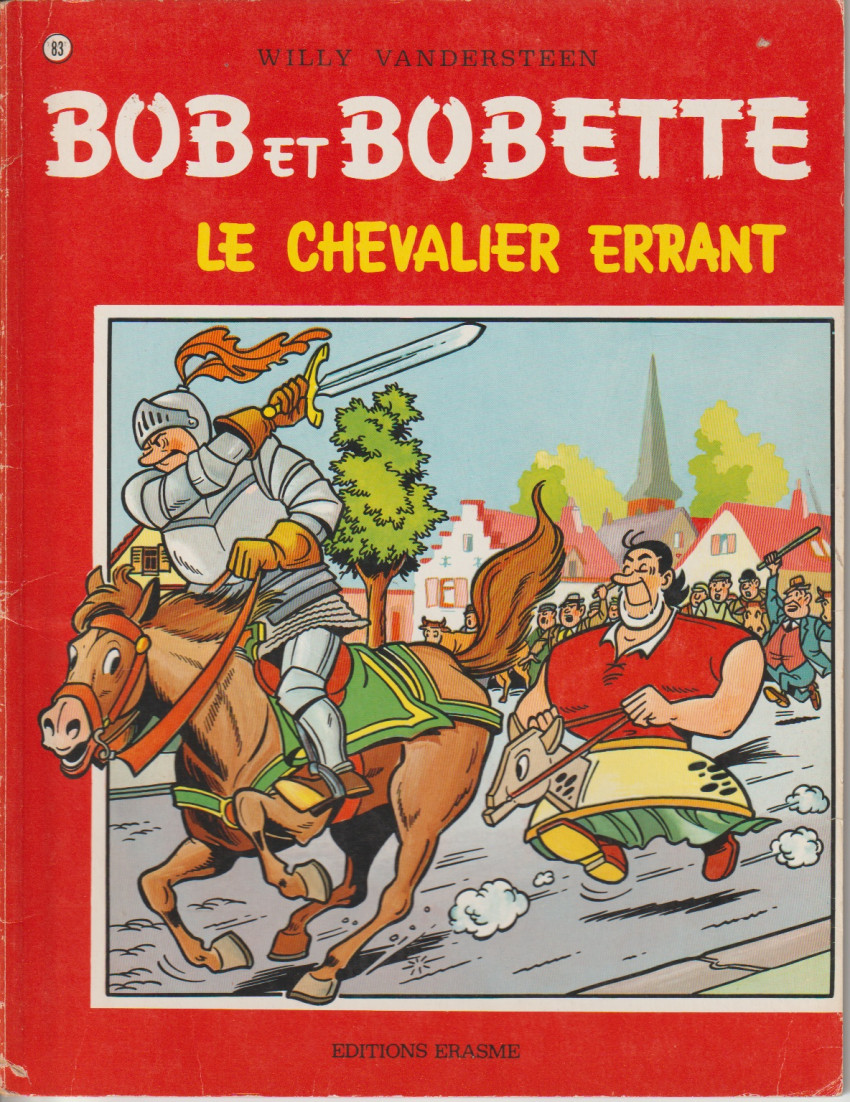 Couverture de l'album Bob et Bobette Tome 83 le chevalier errant