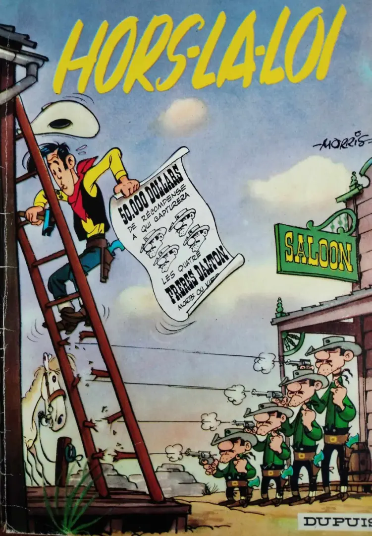 Couverture de l'album Lucky Luke Tome 6 Hors-la-loi