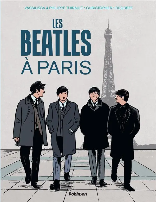 Couverture de l'album Les Beatles à Paris