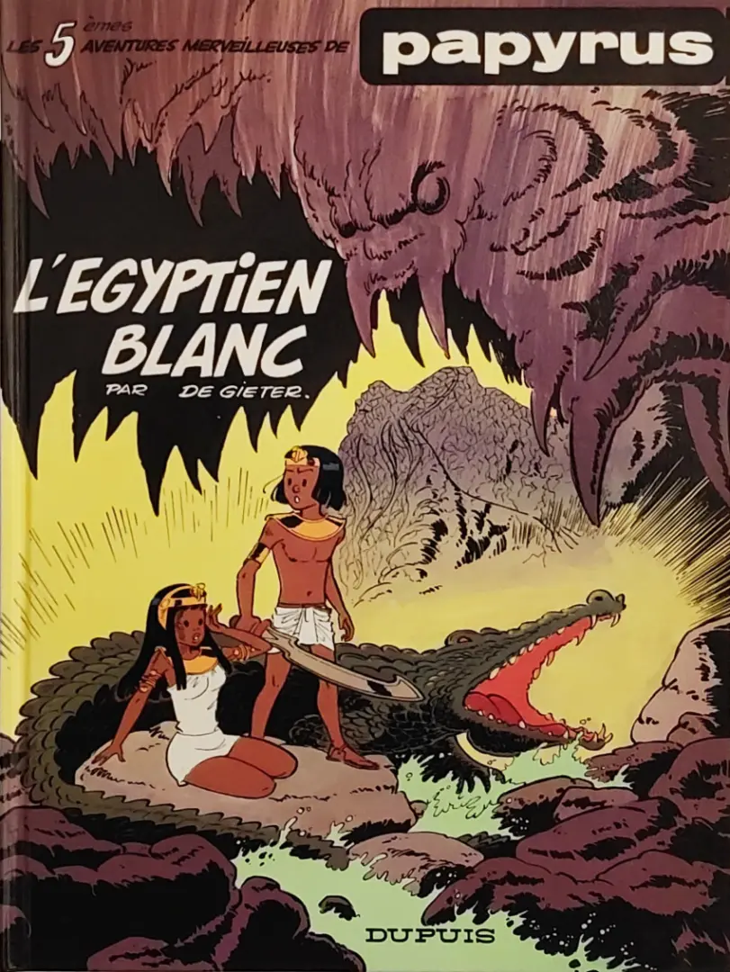 Couverture de l'album Papyrus Tome 5 L'égyptien blanc