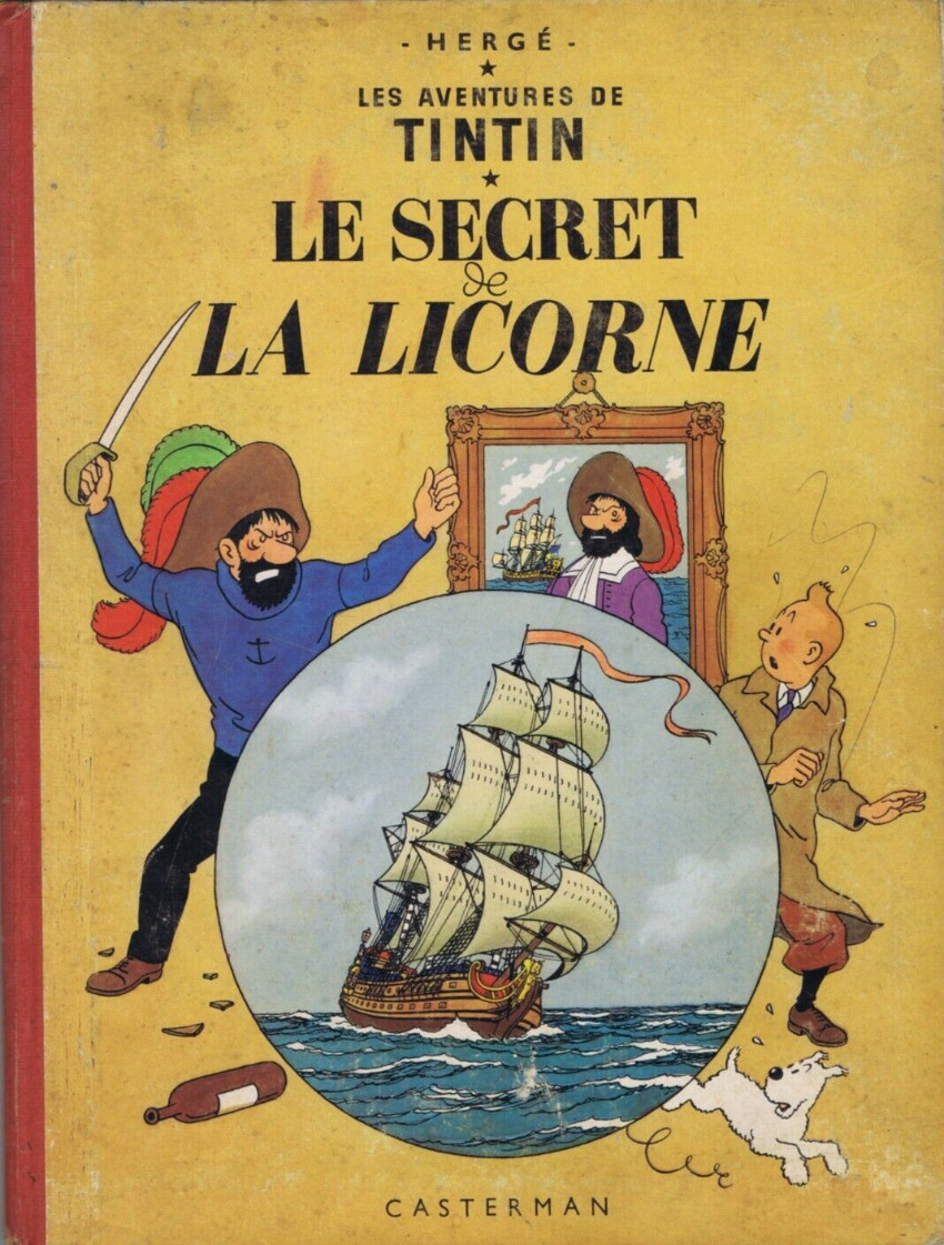 Couverture de l'album Tintin Tome 11 Le Secret de la Licorne