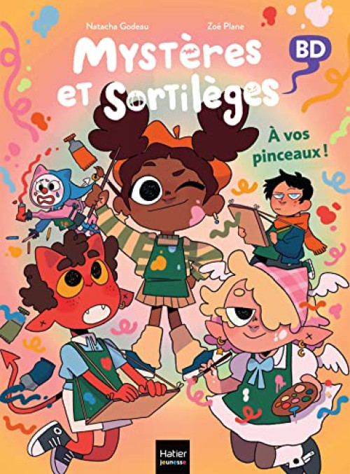 Couverture de l'album Mystères et sortilèges Tome 5 A vos pinceaux !