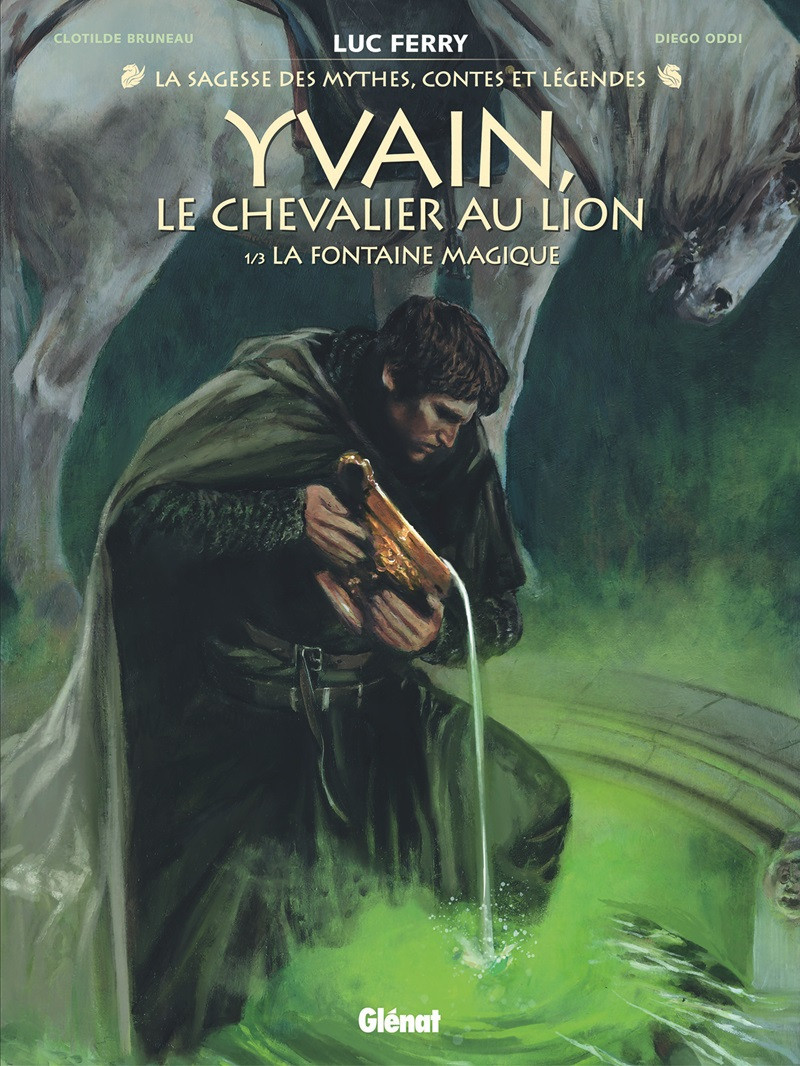 Couverture de l'album Yvain, le chevalier au lion 1/3 La fontaine magique