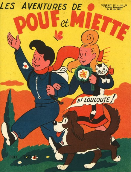 Couverture de l'album Les aventures de Pouf et Miette Les aventures de Pouf et Miette et Louloute !