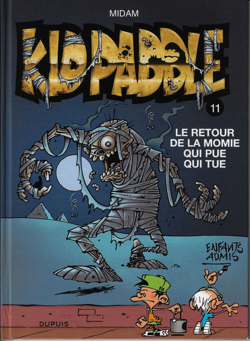 Couverture de l'album Kid Paddle Tome 11 Le retour de la momie qui pue qui tue