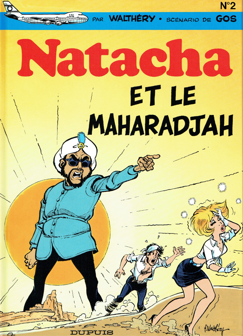 Couverture de l'album Natacha Tome 2 Natacha et le maharadjah