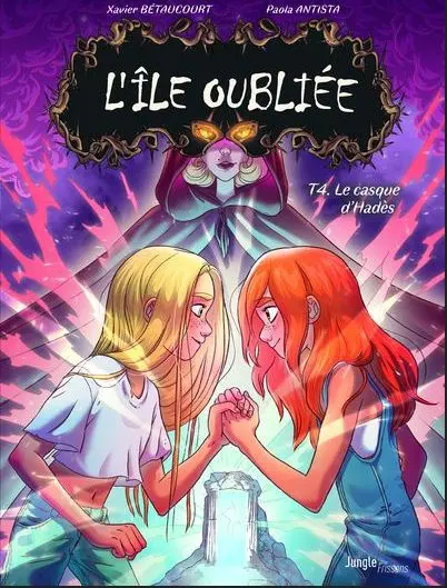 Couverture de l'album L'Île oubliée Tome 4 Le casque d'Hadès