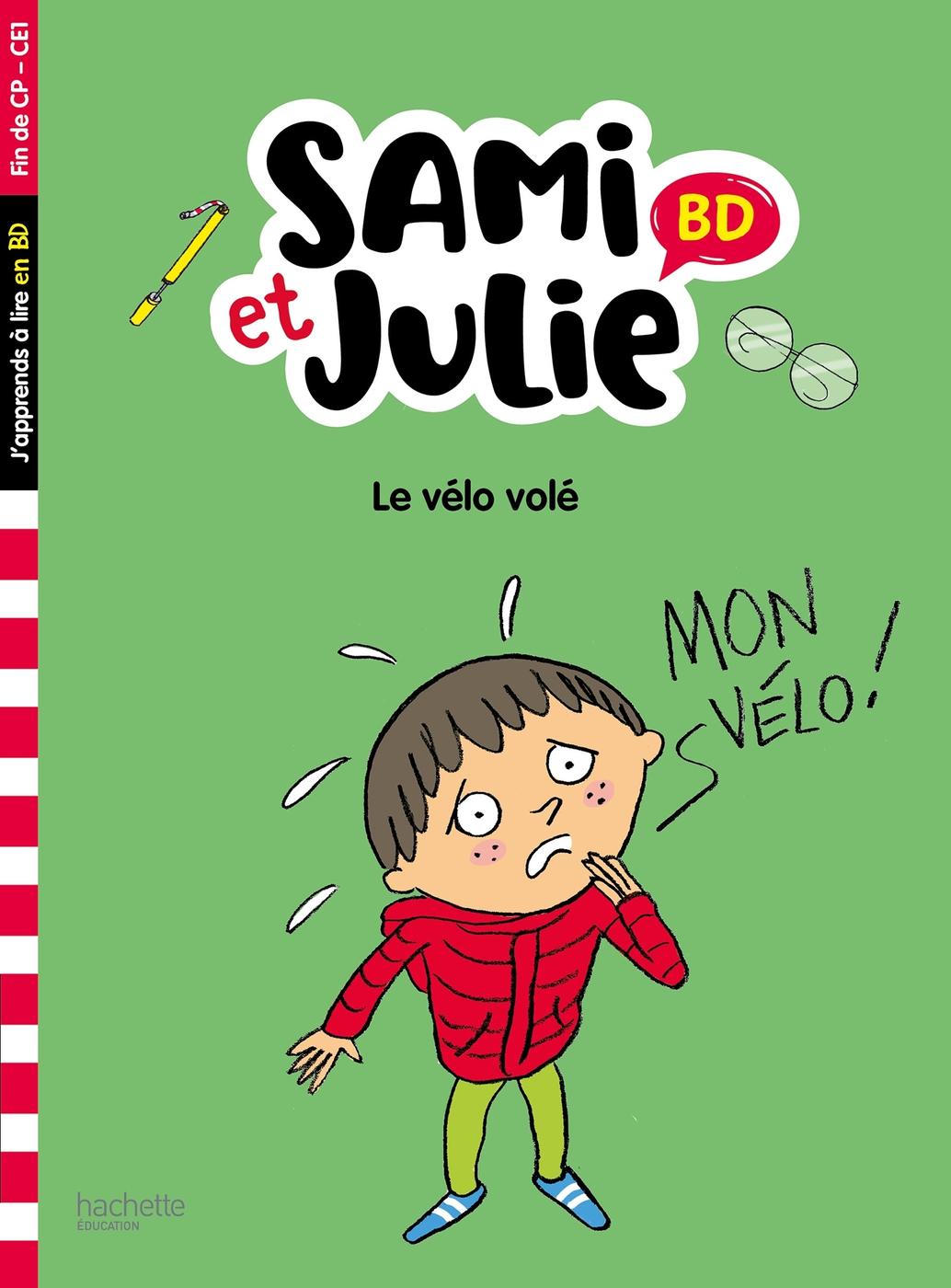Couverture de l'album Sami et Julie Le vélo volé