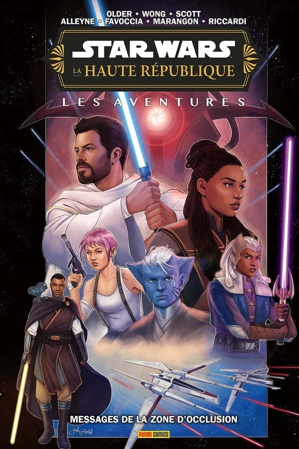 Couverture de l'album Star Wars : La Haute République - Les aventures Tome 4 Messages de la zone d'occlusion