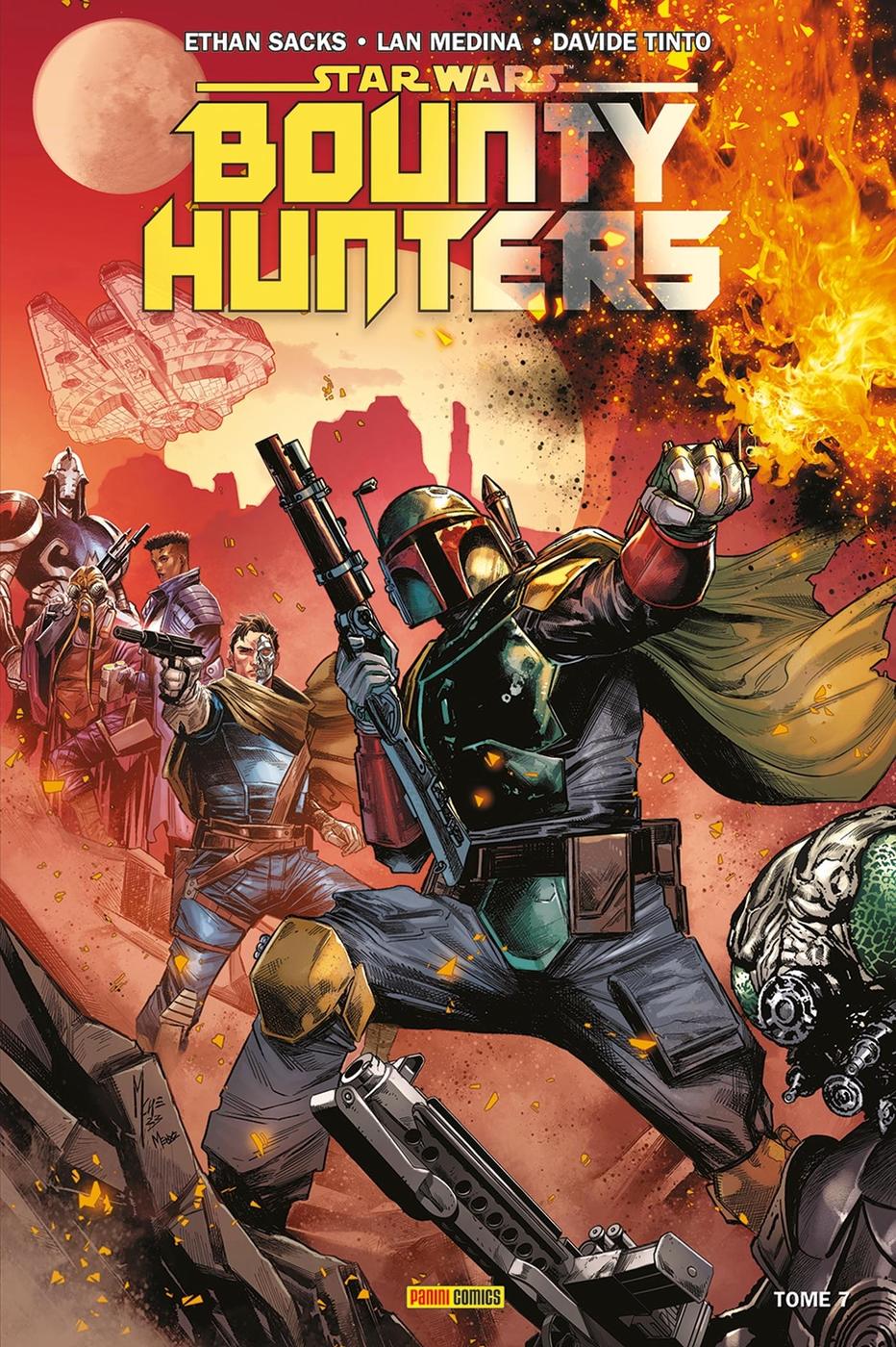Couverture de l'album Star Wars - Bounty Hunters Tome 7 Dark Droids