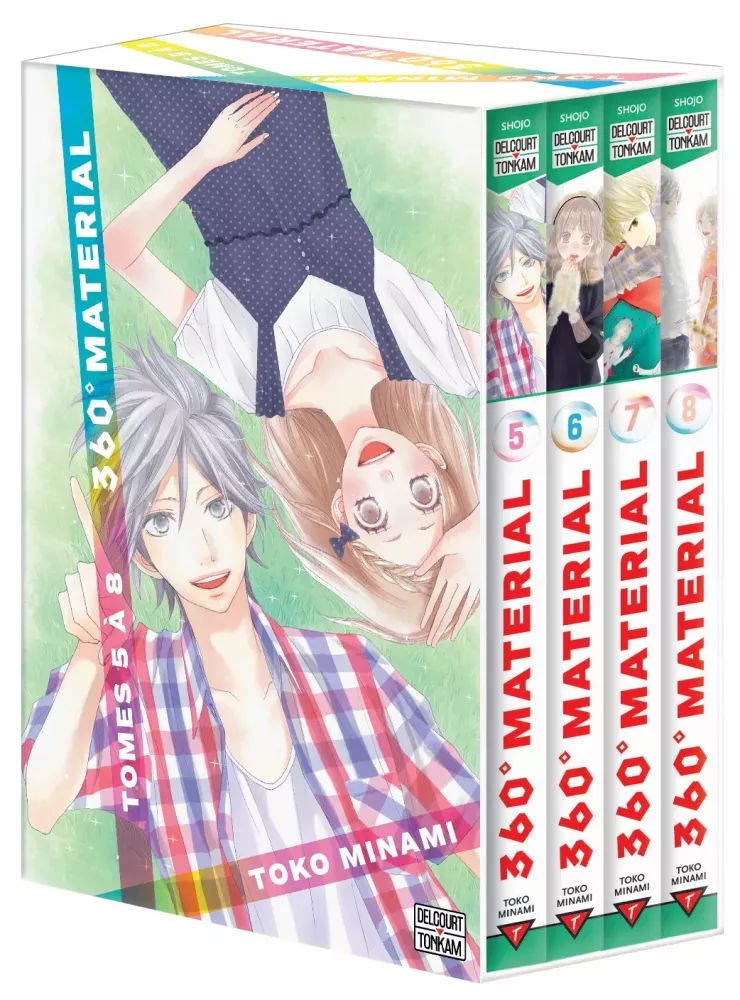 Couverture de l'album 360° Material Tomes 5 à 8