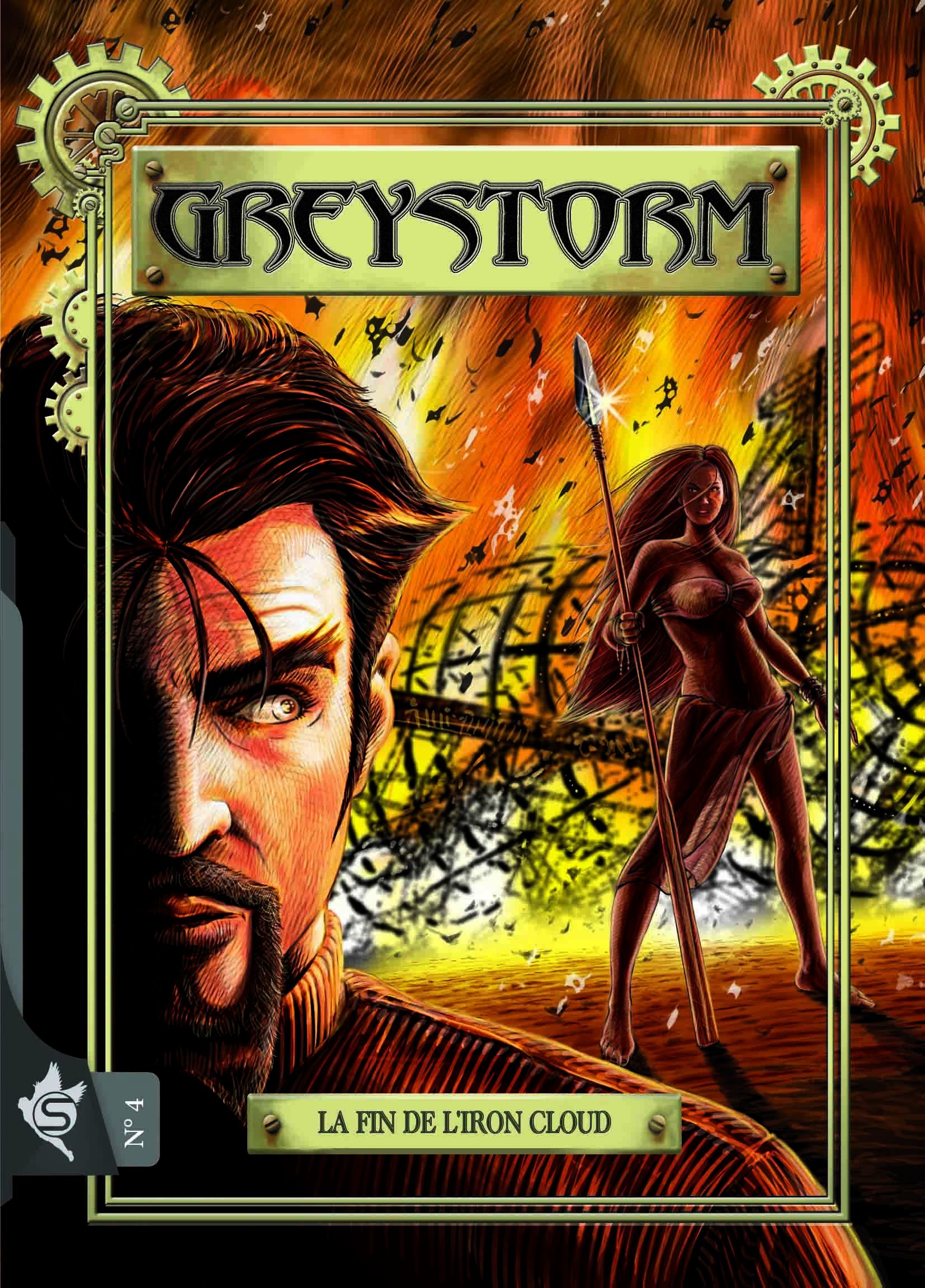 Couverture de l'album Greystorm N° 4 La fin de l'Iron Cloud