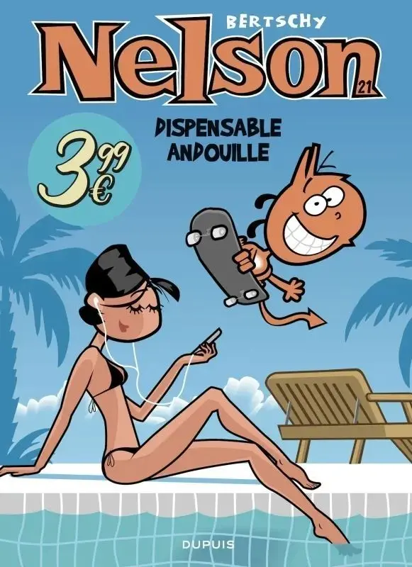 Couverture de l'album Nelson Tome 21 Dispensable andouille