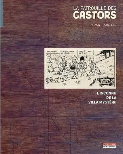 Couverture de l'album La Patrouille des Castors Tome 3 L'Inconnu de la Villa Mystère