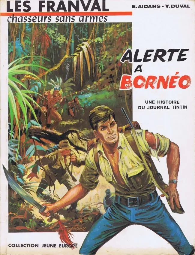 Couverture de l'album Les Franval Tome 6 Alerte à Bornéo