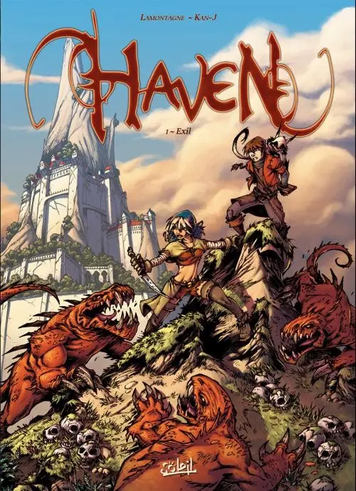 Couverture de l'album Haven Tome 1 Exil