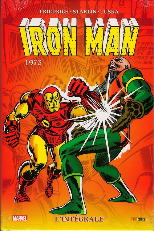 Couverture de l'album Iron Man - L'Intégrale Tome 8 1973